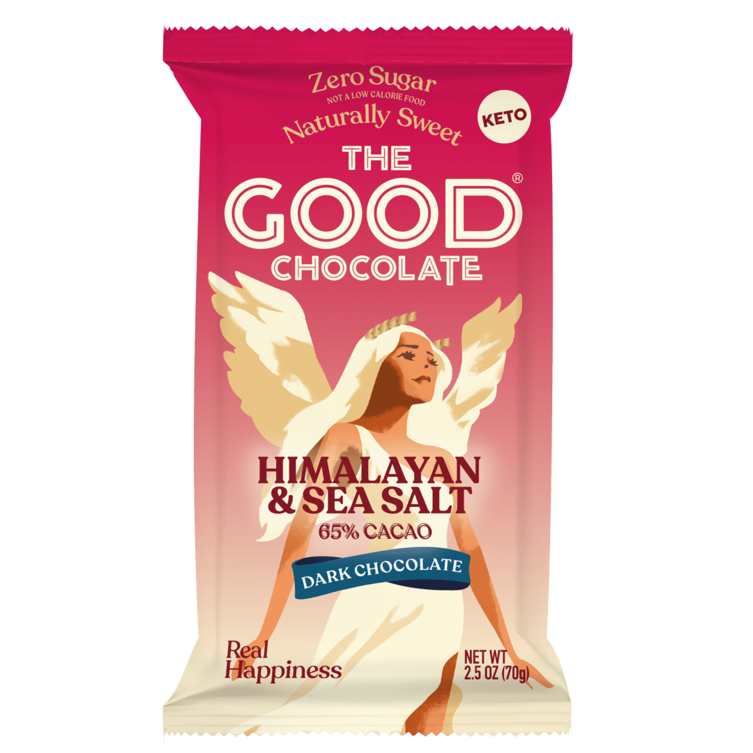 Pink Himalayan + Sea Salt Chocolate Bar Keto Chocolate