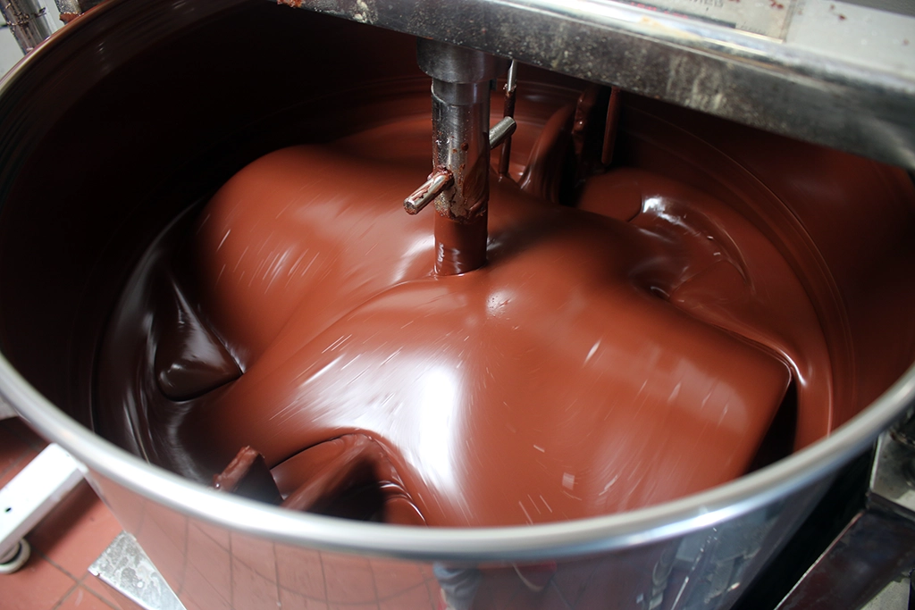 Chocolate making process