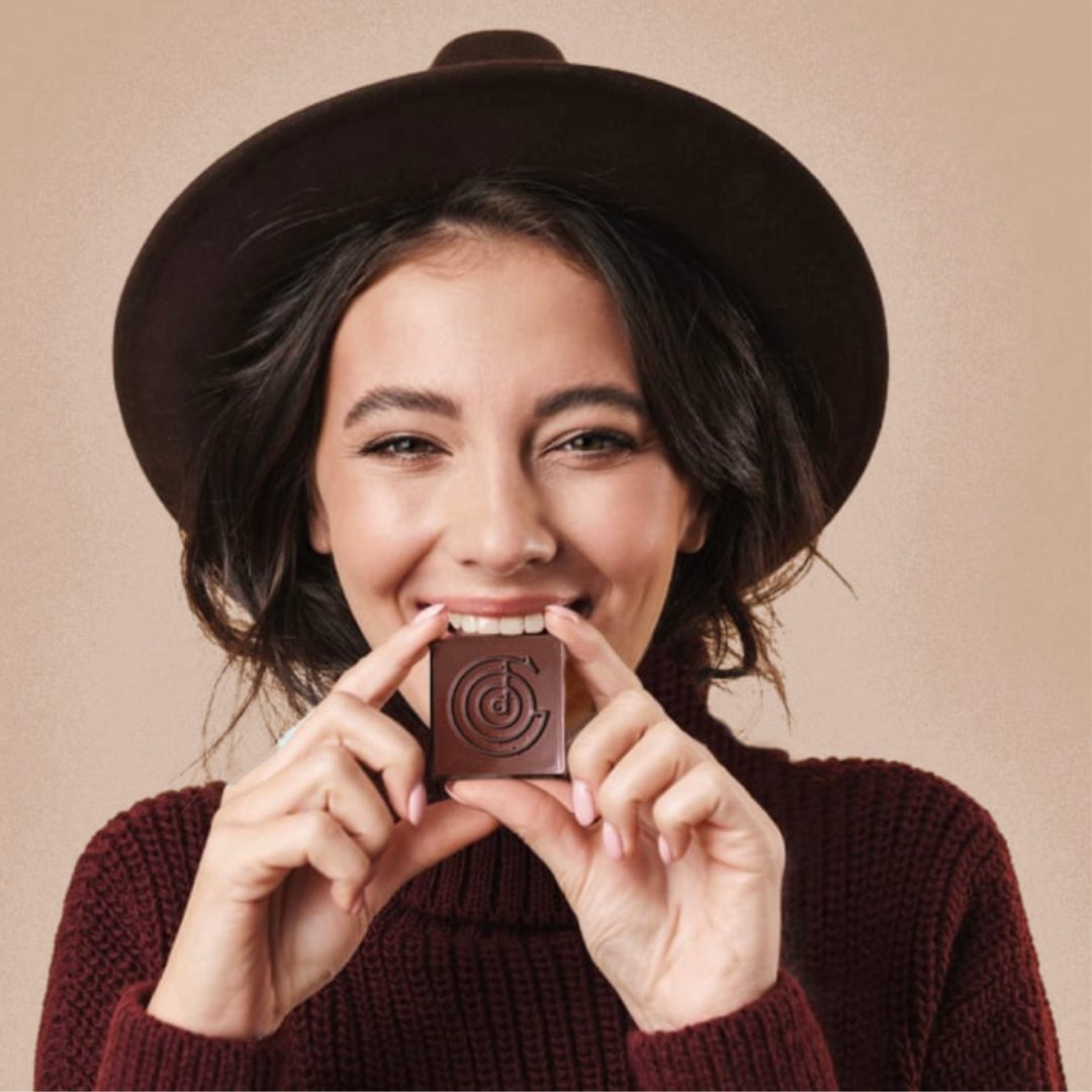 Ethiopian Coffee Dark Chocolate Square - Zero Sugar